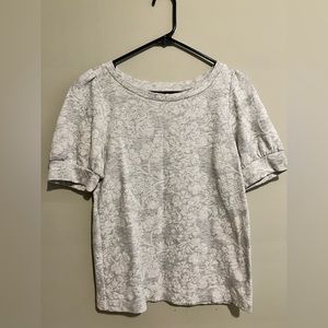 Loft Floral Print Top